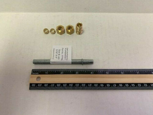 5/16"Fuel Line Push Connect to W/Compression Fitting 4"