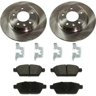 For 2013-2020 Ford Fusion Brake Pad and Rotor Kit Rear,