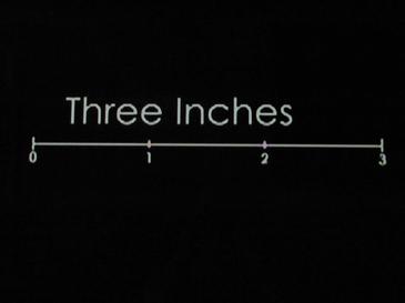 3 inches
