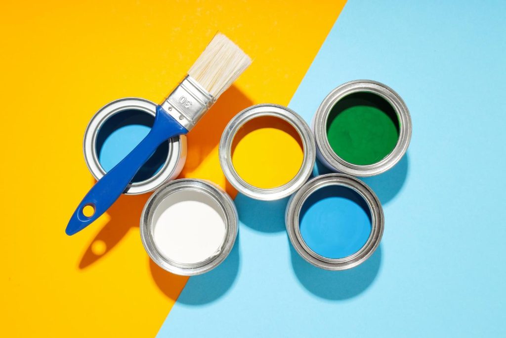 5 Colors and 1 Brush