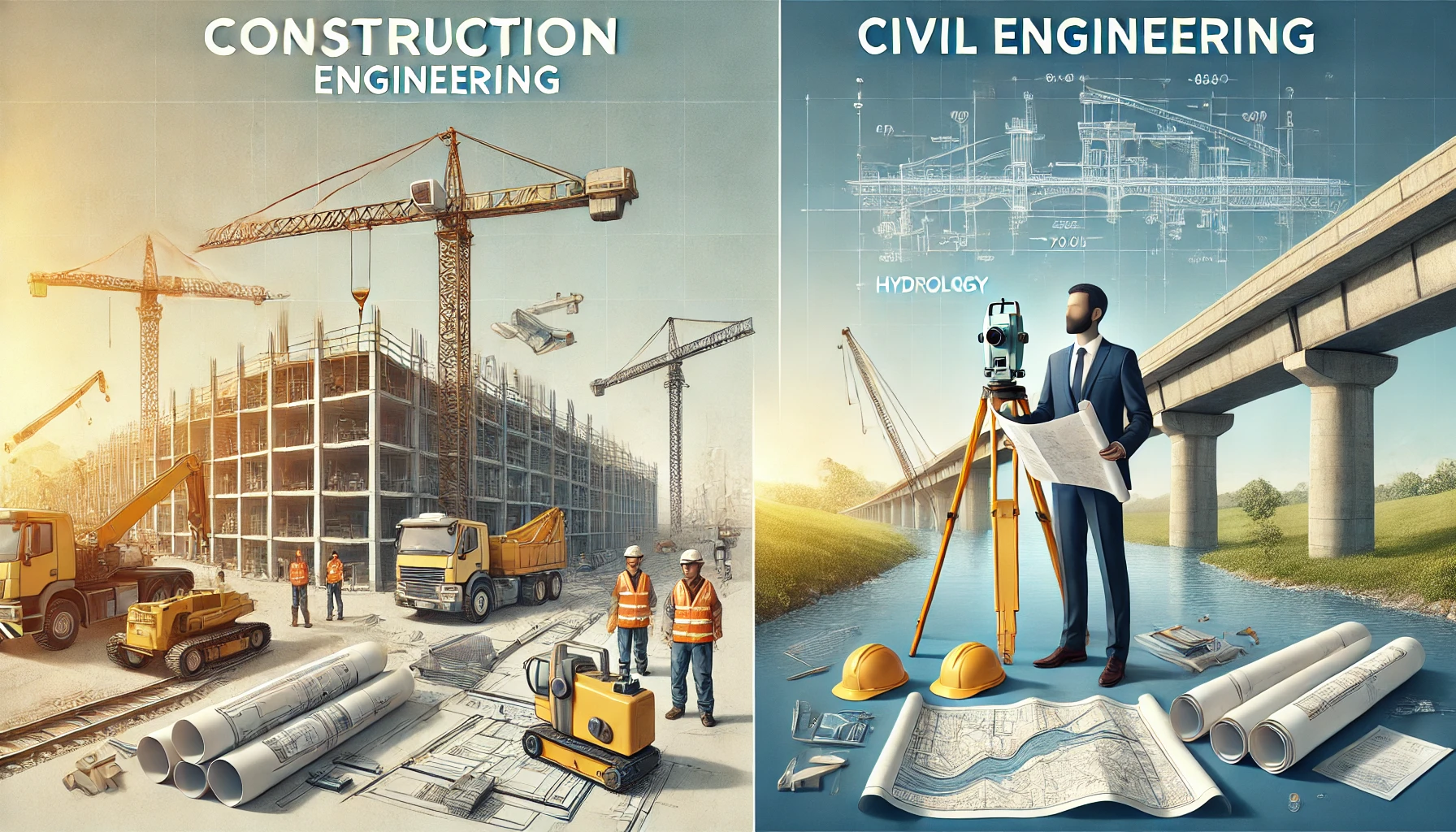 Construction Engineering Vs Civil Engineering 