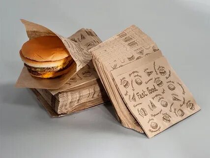 How does custom food paper compare to other packaging materials?s