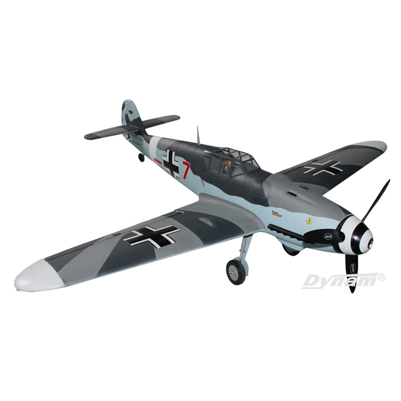 Dynam Messerschmitt BF-109 V2 4S RC Warbird 1.3m w/ Flaps