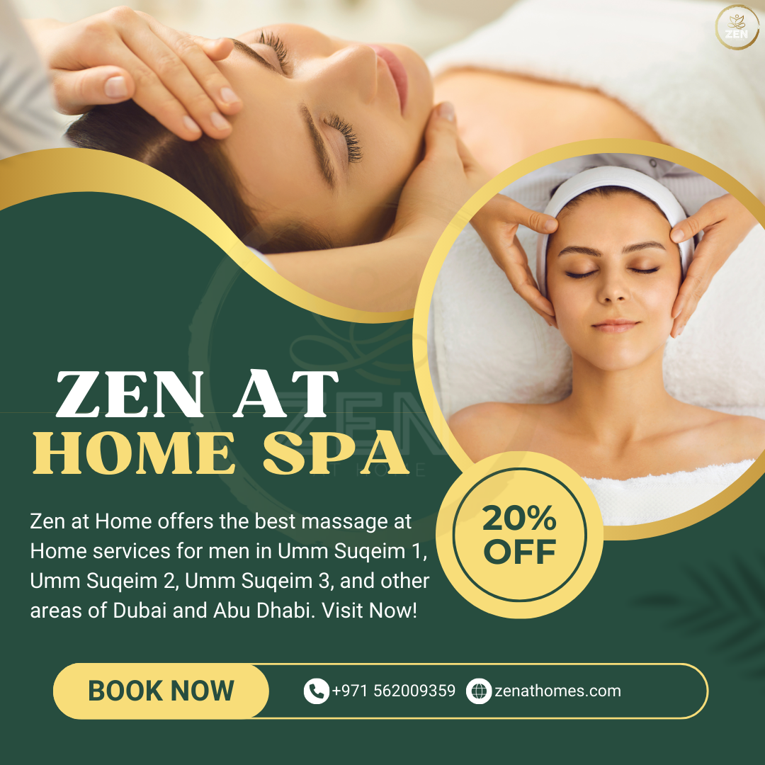 Massage at Home Services for Men in Dubai