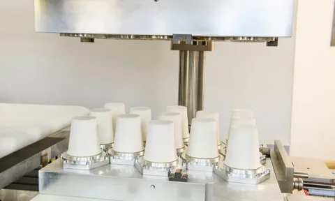 thermoformed molded fiber products