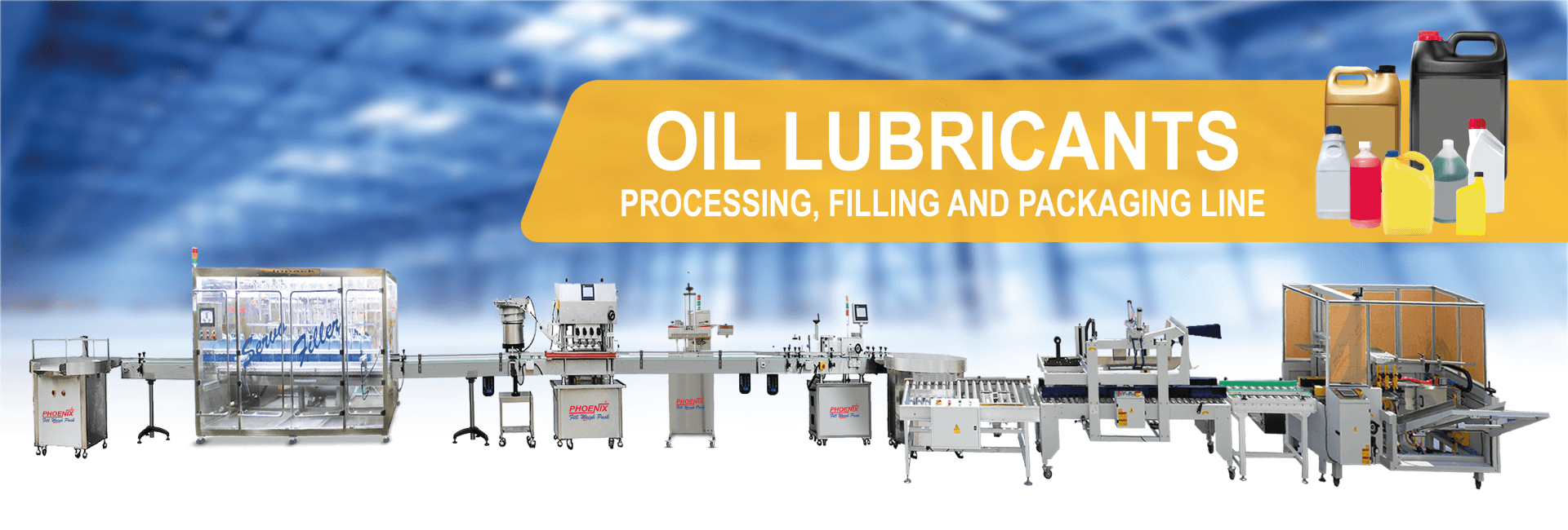 Phoenix olive oil filling machine manufacturer in UAE
