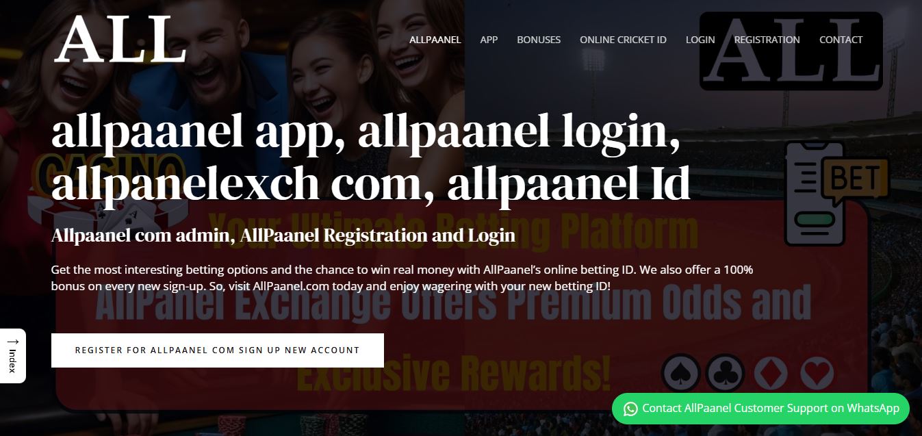 AllPaanel: Your Go-To Online Betting Platform for Real Money in India