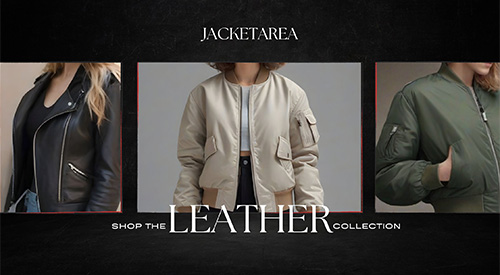 Mutimer Black Leather Jacket