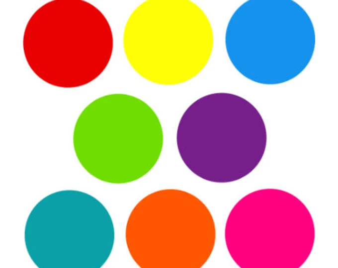 custom circle decals