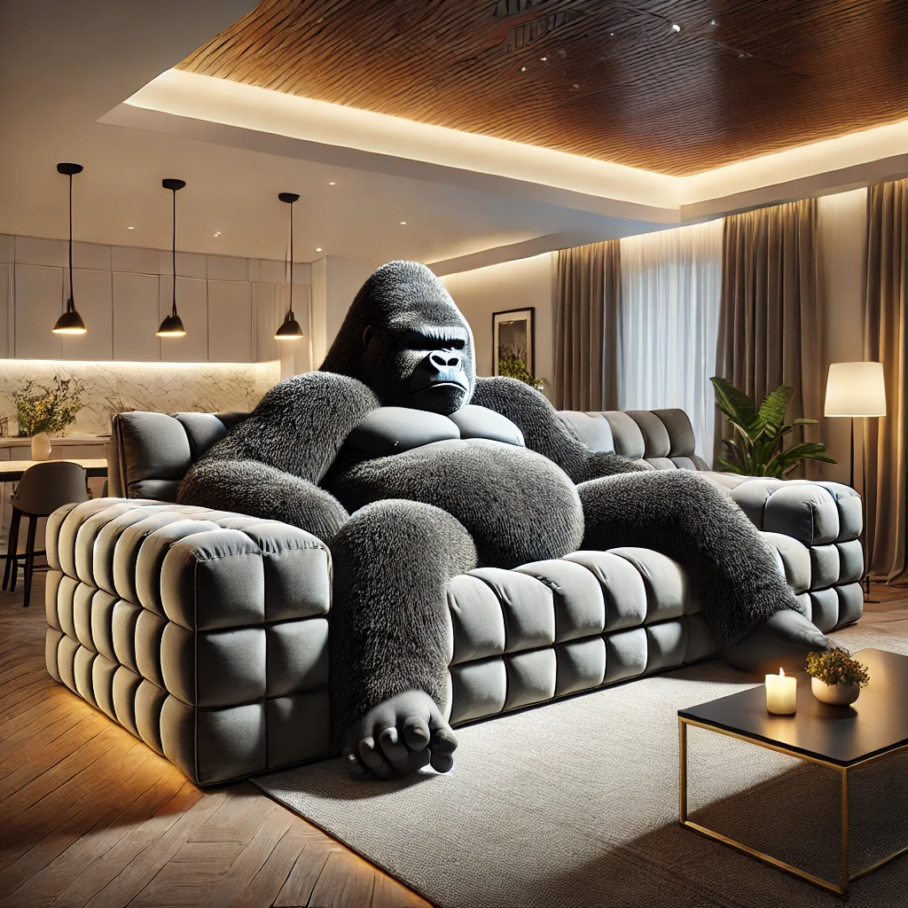 Gorilla-Sofa