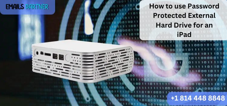 Password Protected External Hard Drive for an iPad