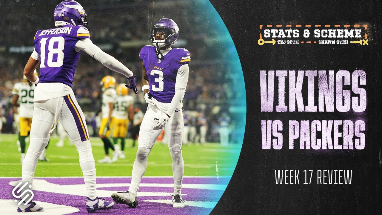 green bay packers vs minnesota vikings match player stats