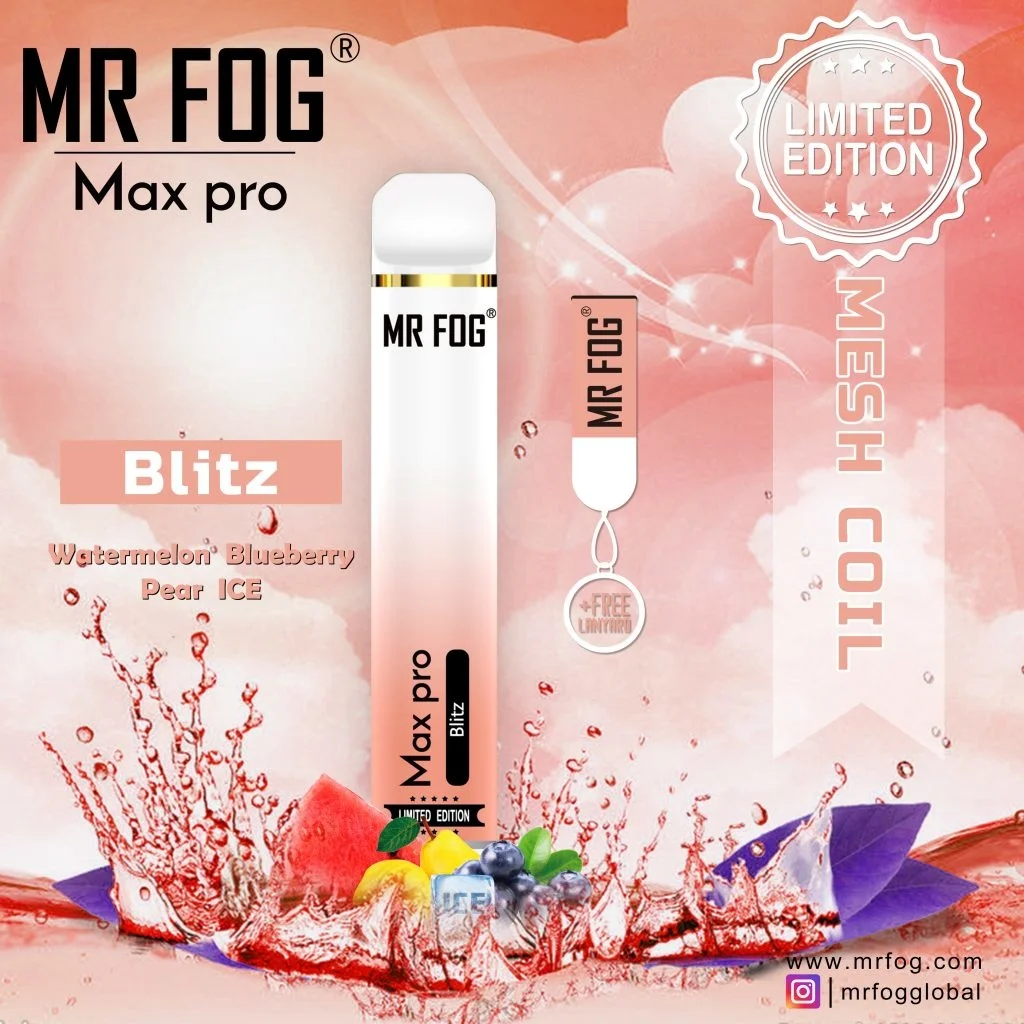 Mr Fog Blitz: The Ultimate Vaping Experience Unleashed