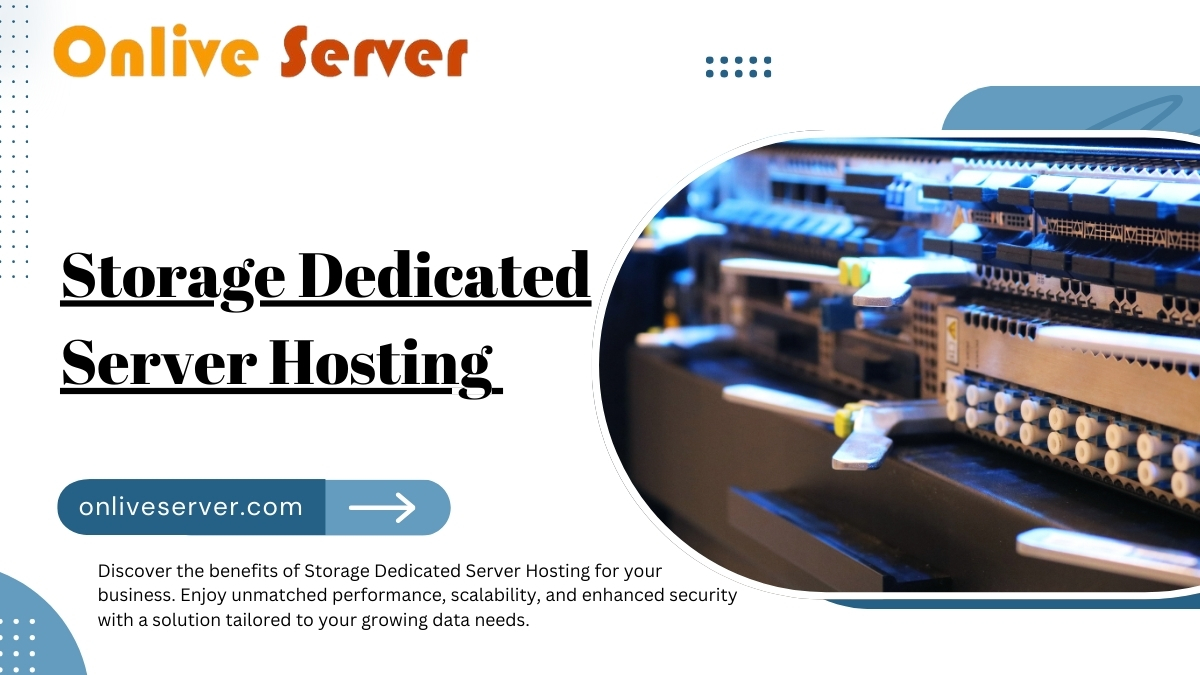 Scalable Storage Dedicated Server Hosting for Growing Businesses