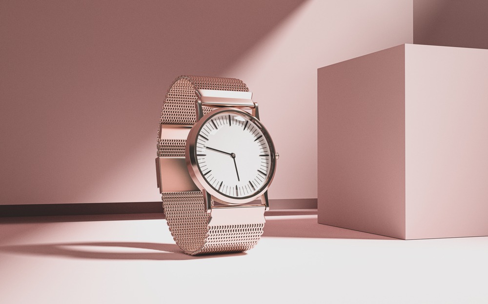rose gold watch