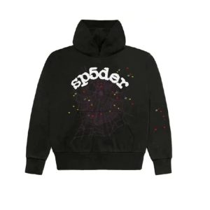Sp5der Hoodie Black – Built for the Bold