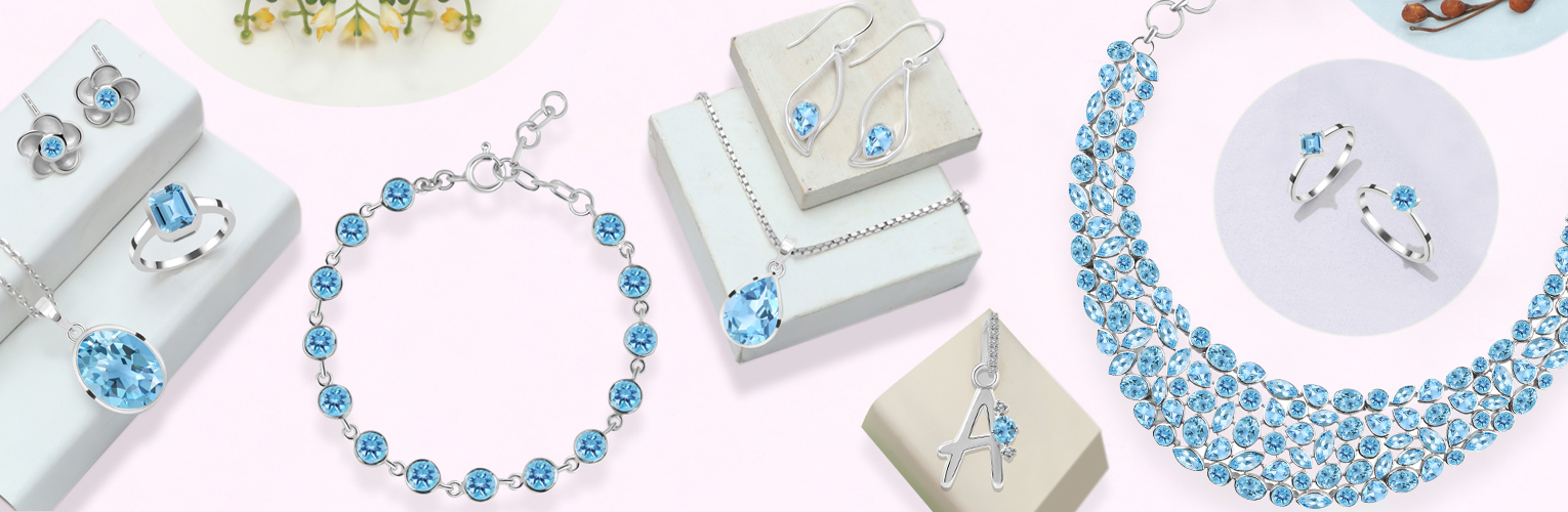 The Sparkling Elegance Of Blue Topaz Jewelry