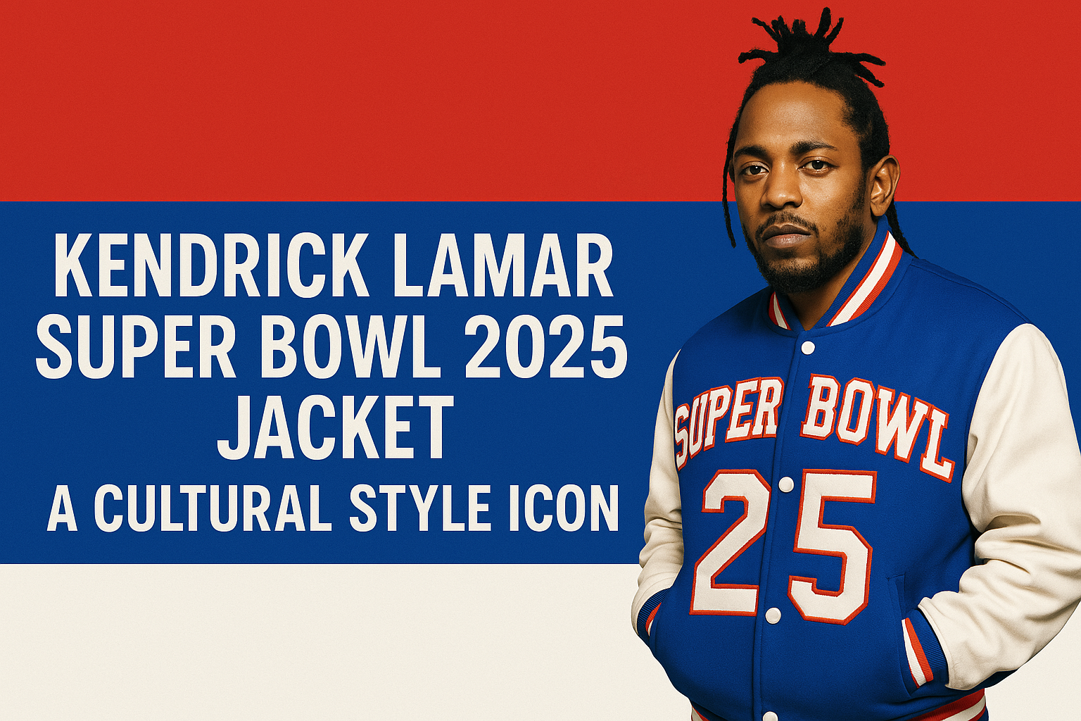 Kendrick Lamar Super Bowl 2025 Jacket: A Cultural Style Icon