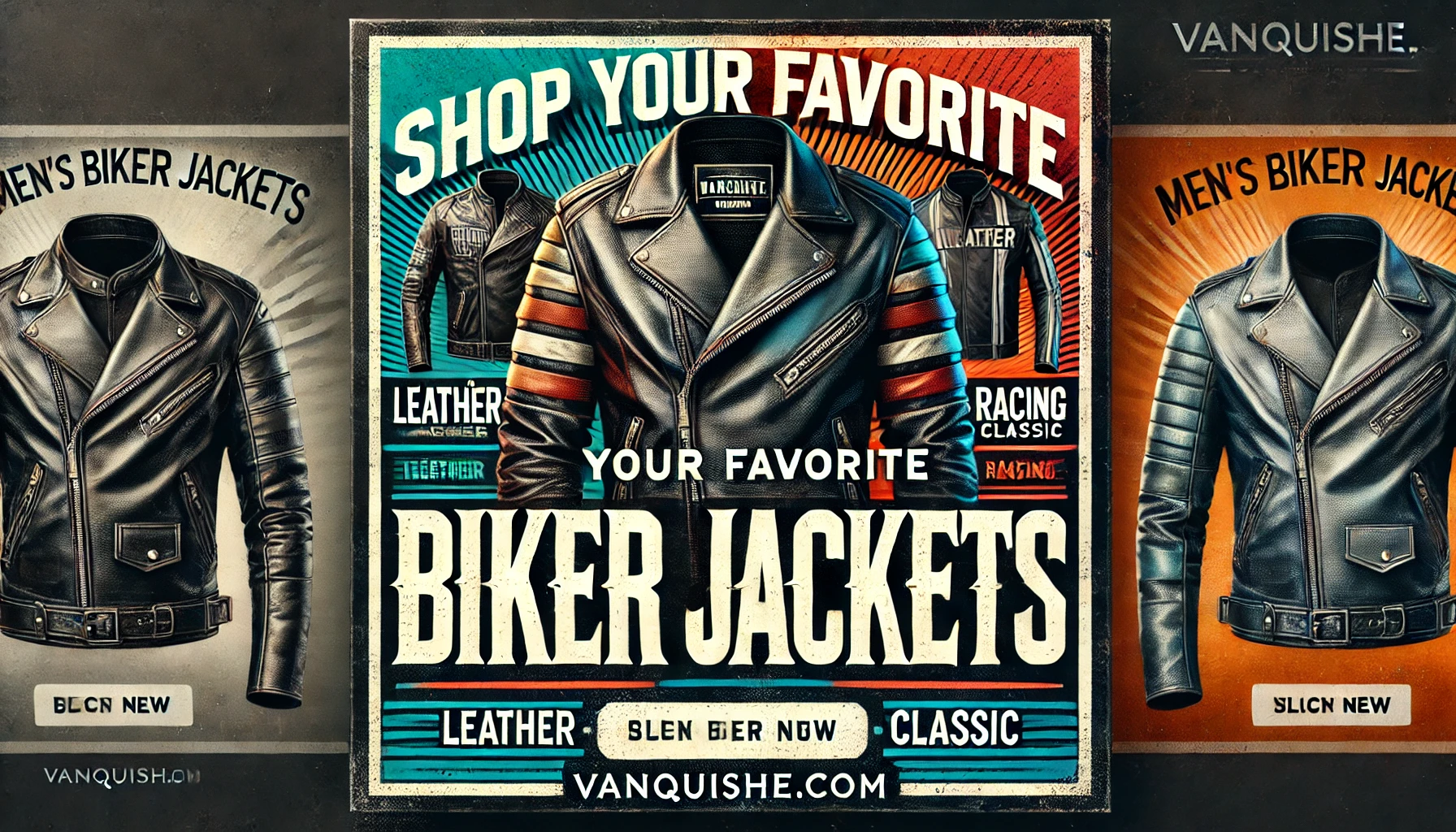 Shop Your Favorite Men’s Biker Jackets​