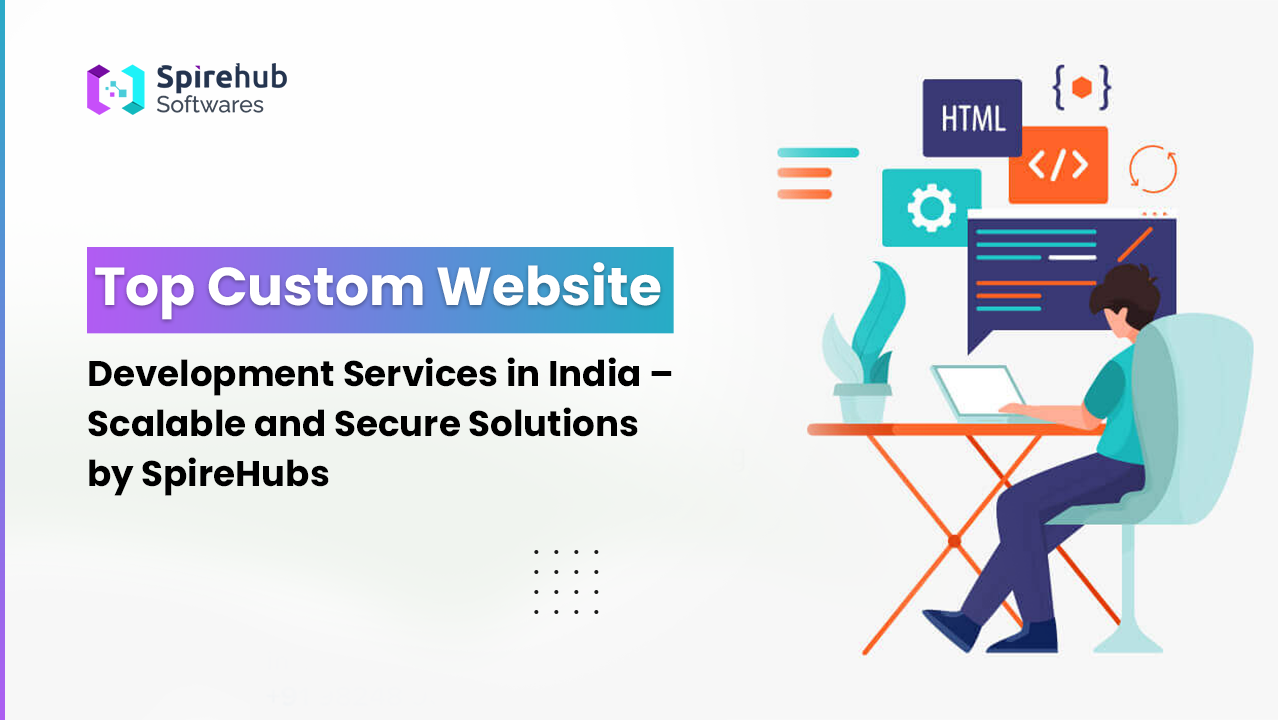 Top Custom Website Development Services in India Spirehubs