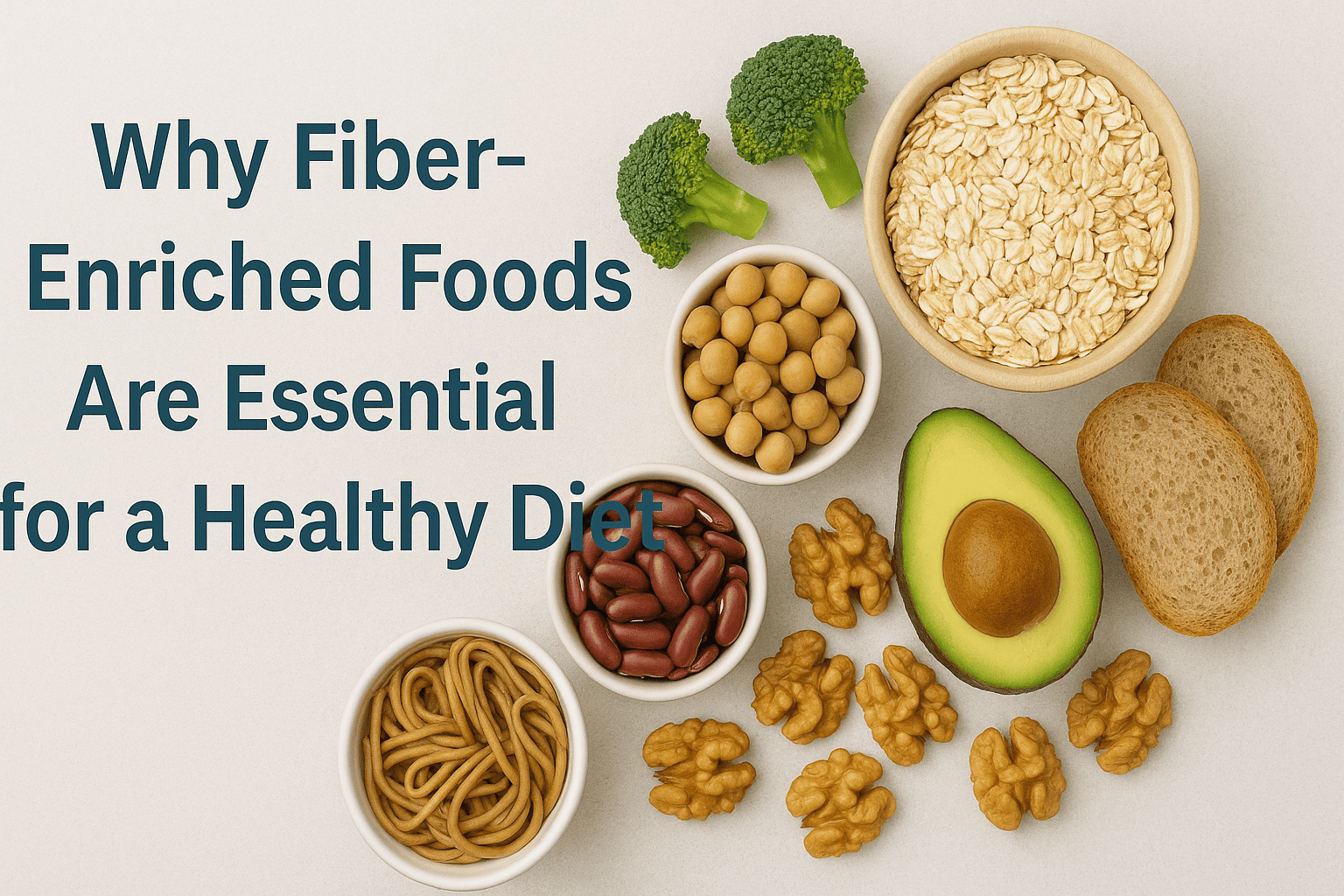 Why Fiber-Enriched Foods Are Essential for a Healthy Diet