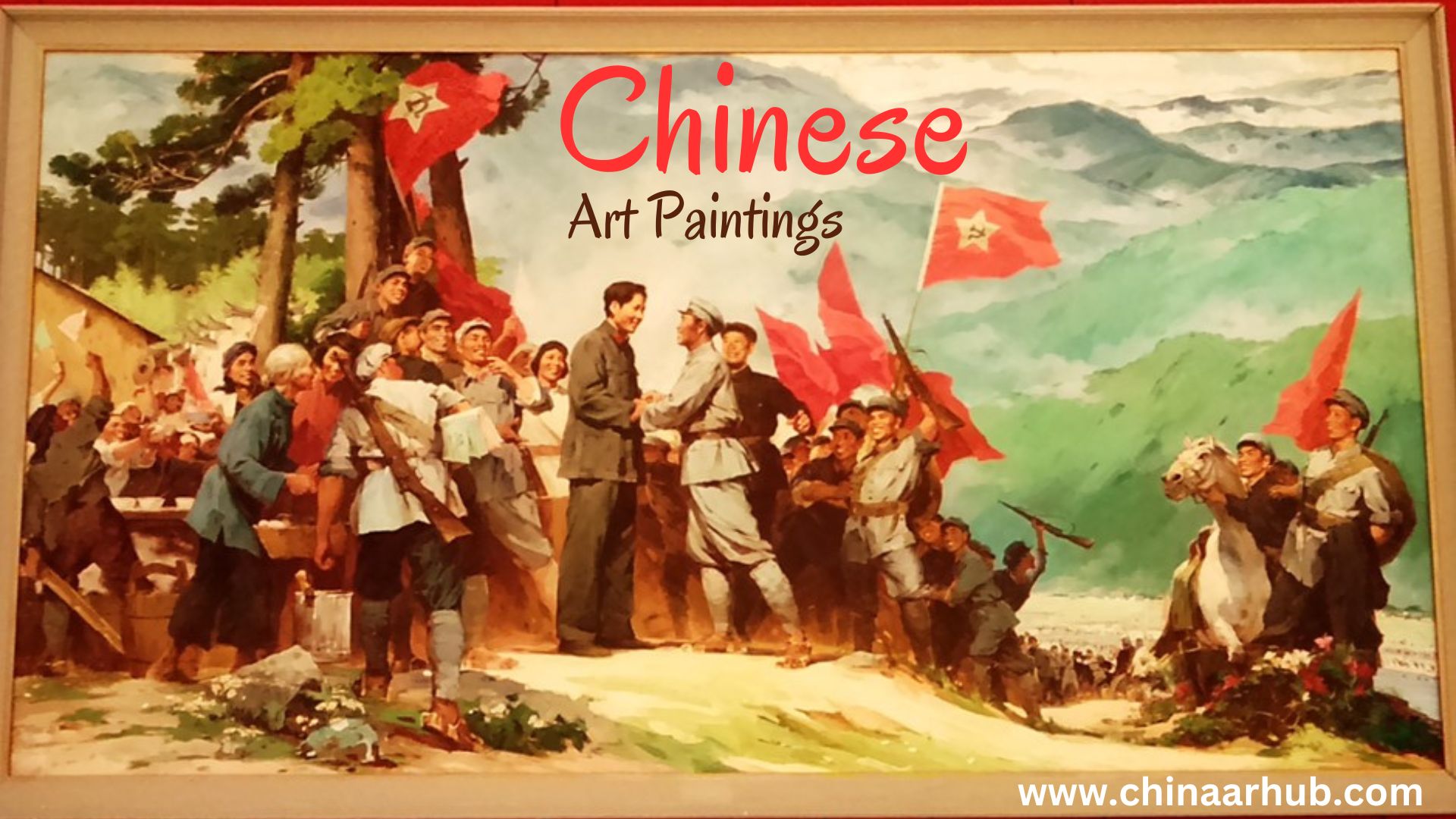 What makes Chinese art paintings stand out in the world of fine art?
