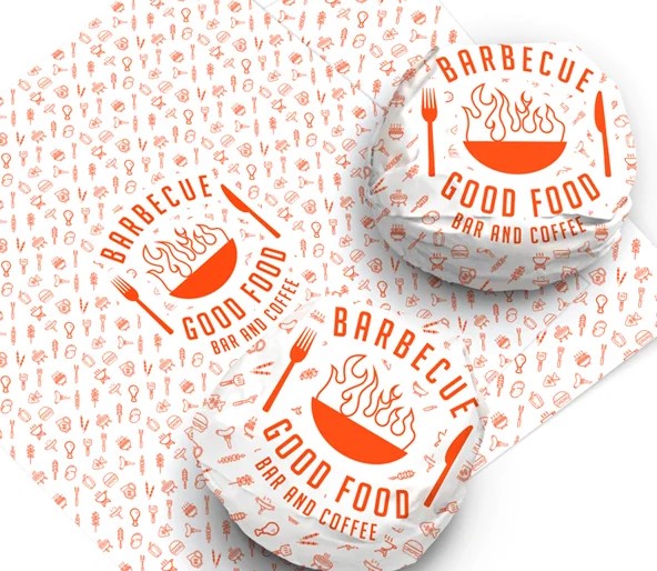 Custom Food Paper For Safe And Attractive Catering Packaging