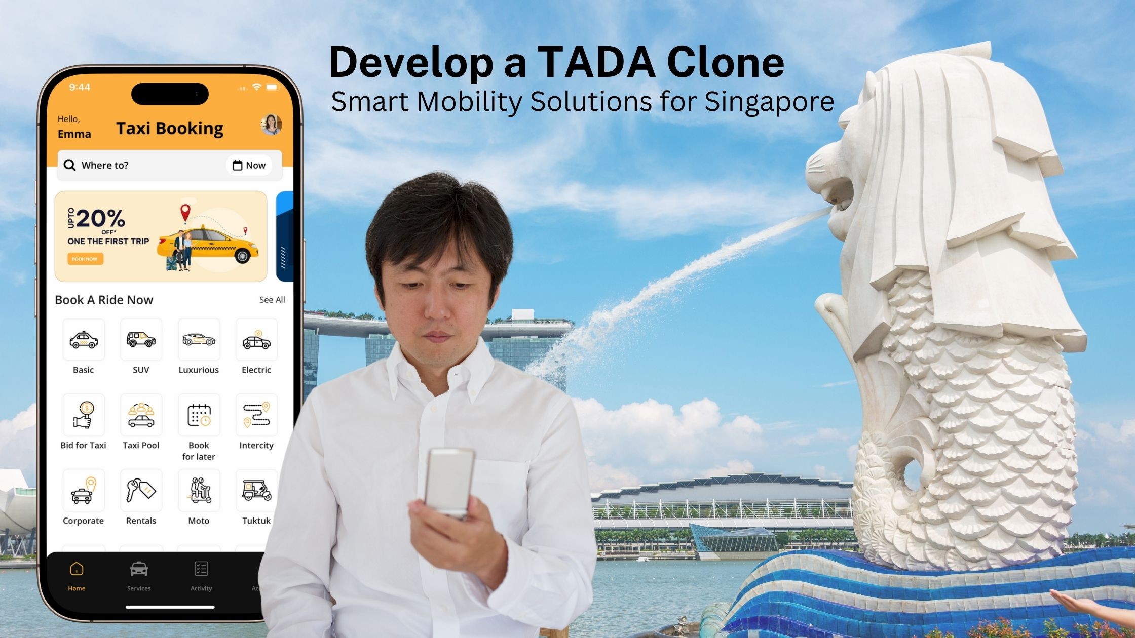 Developing a TADA Clone: Smart Mobility Solutions for Singapore