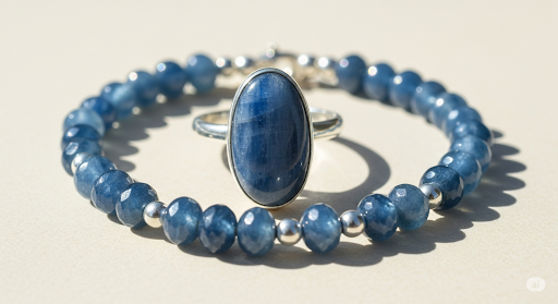 Blue Kyanite rings: The serene waft of sky and spirit