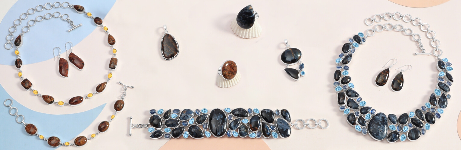 Pietersite Jewelry for the Female Who Loves to Shine