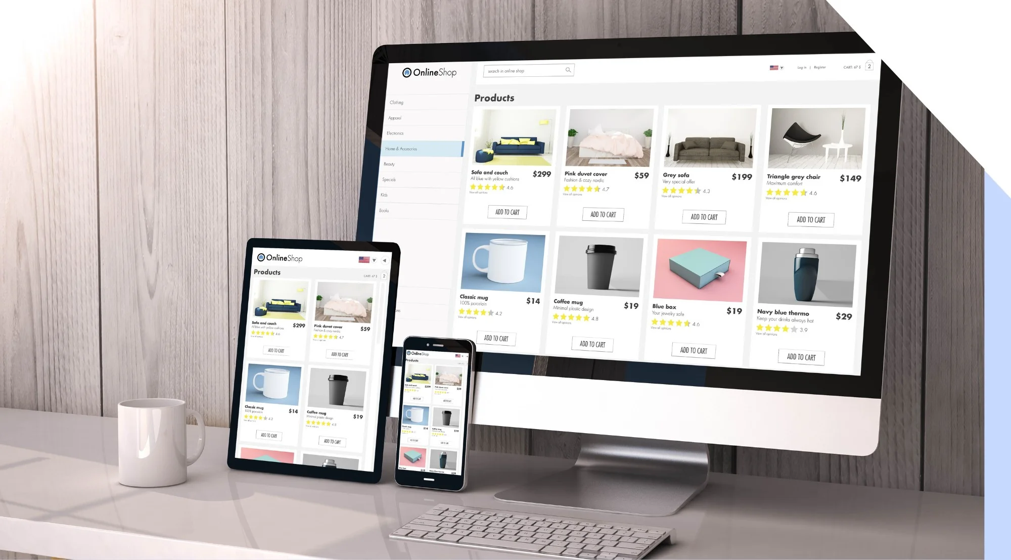 ecommerce web design in sydney