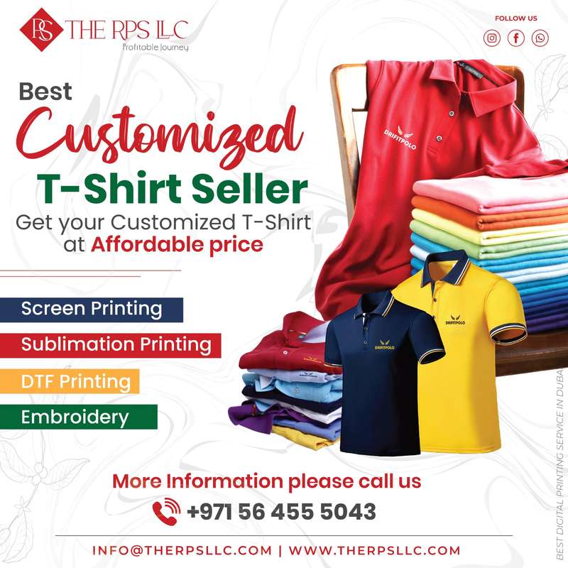 t-shirt printing in dubai