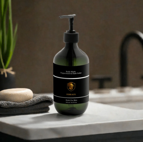 Revitalize Your Shower Routine: The Benefits of Peppermint & Dark Cedar Body Wash for Men