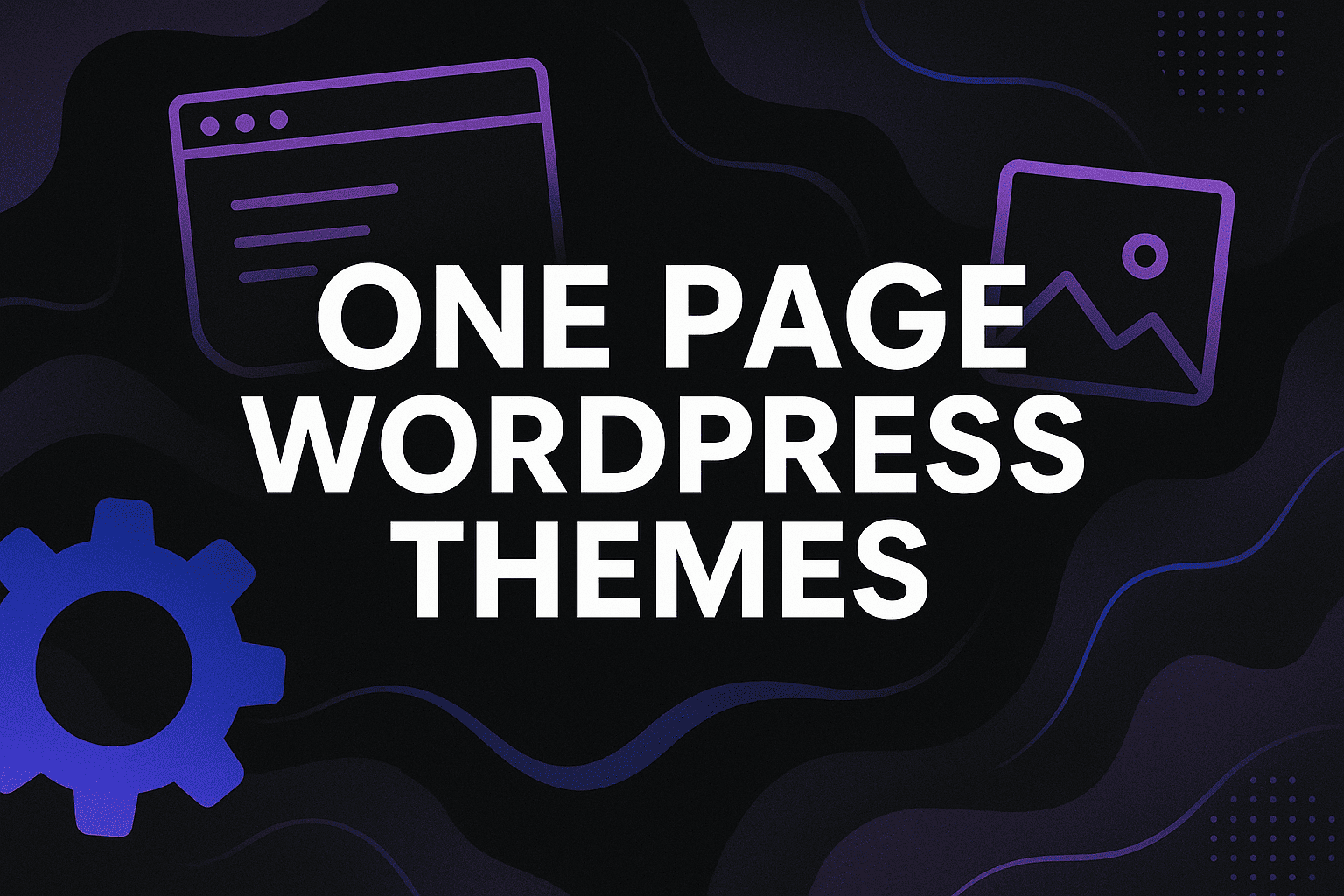 One Page WordPress Themes