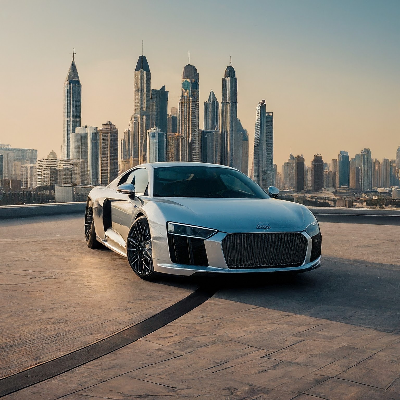 Audi car rental in Dubai