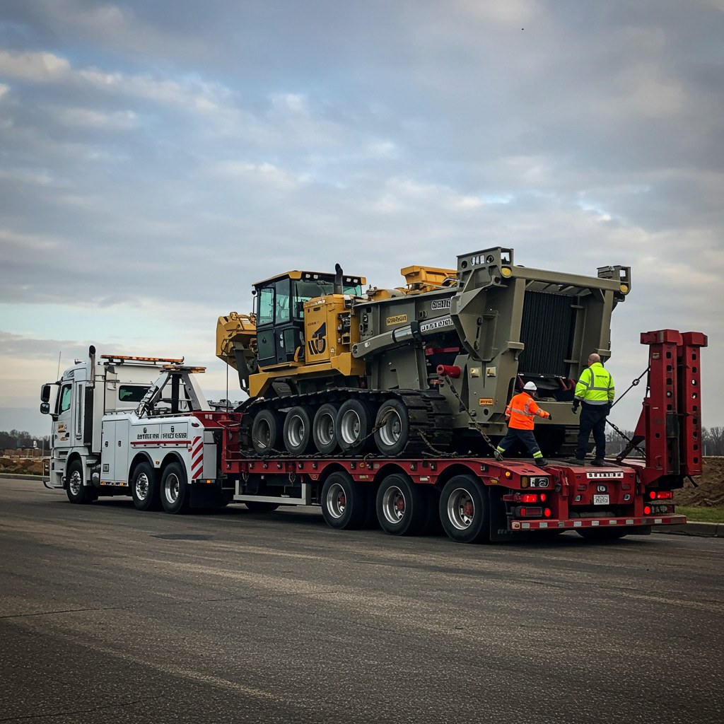 Drop Deck Trailer Transport and Heavy Duty Tow Truck Services: Guide
