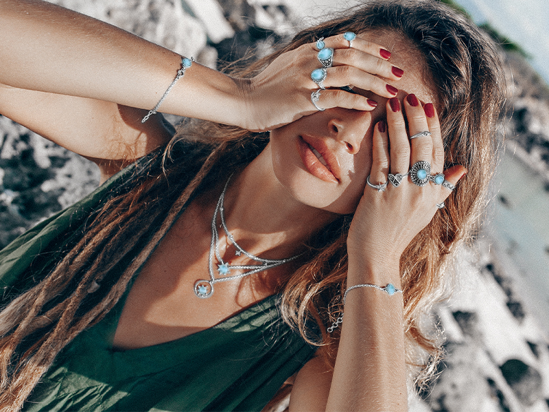 Why Empaths and Healers Love Larimar Jewelry for Energetic Support