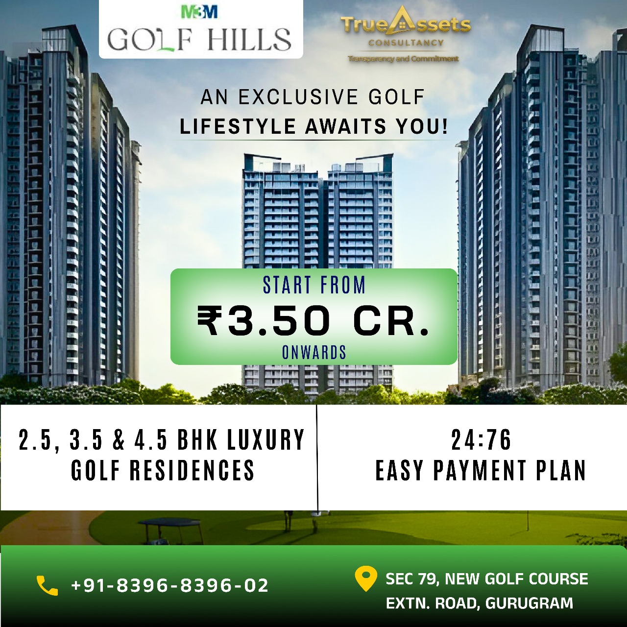 M3M Golf Hills 79 Gurgaon