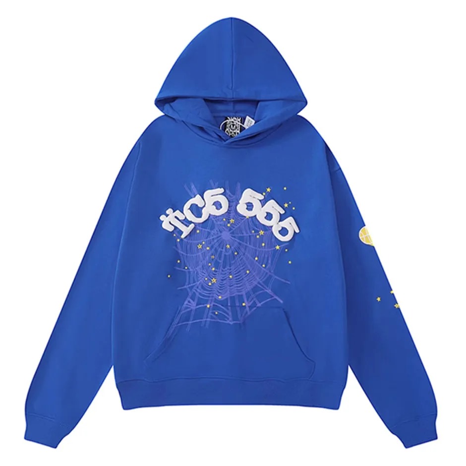 Blue Spider Hoodie