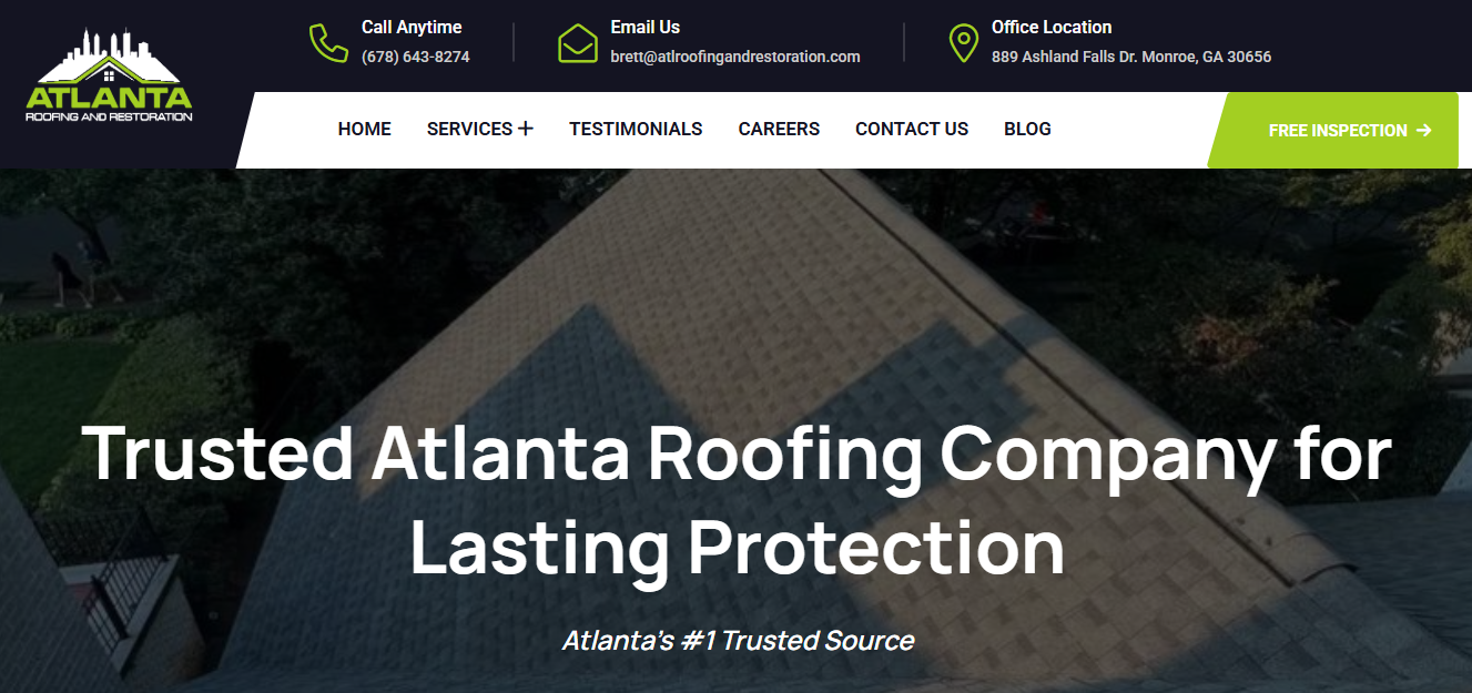 atlanta roofing and restoration company