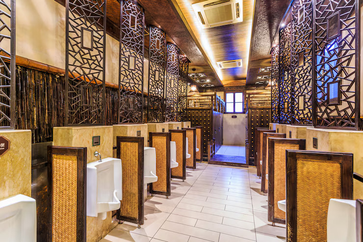 Luxury Toilet Cubicles