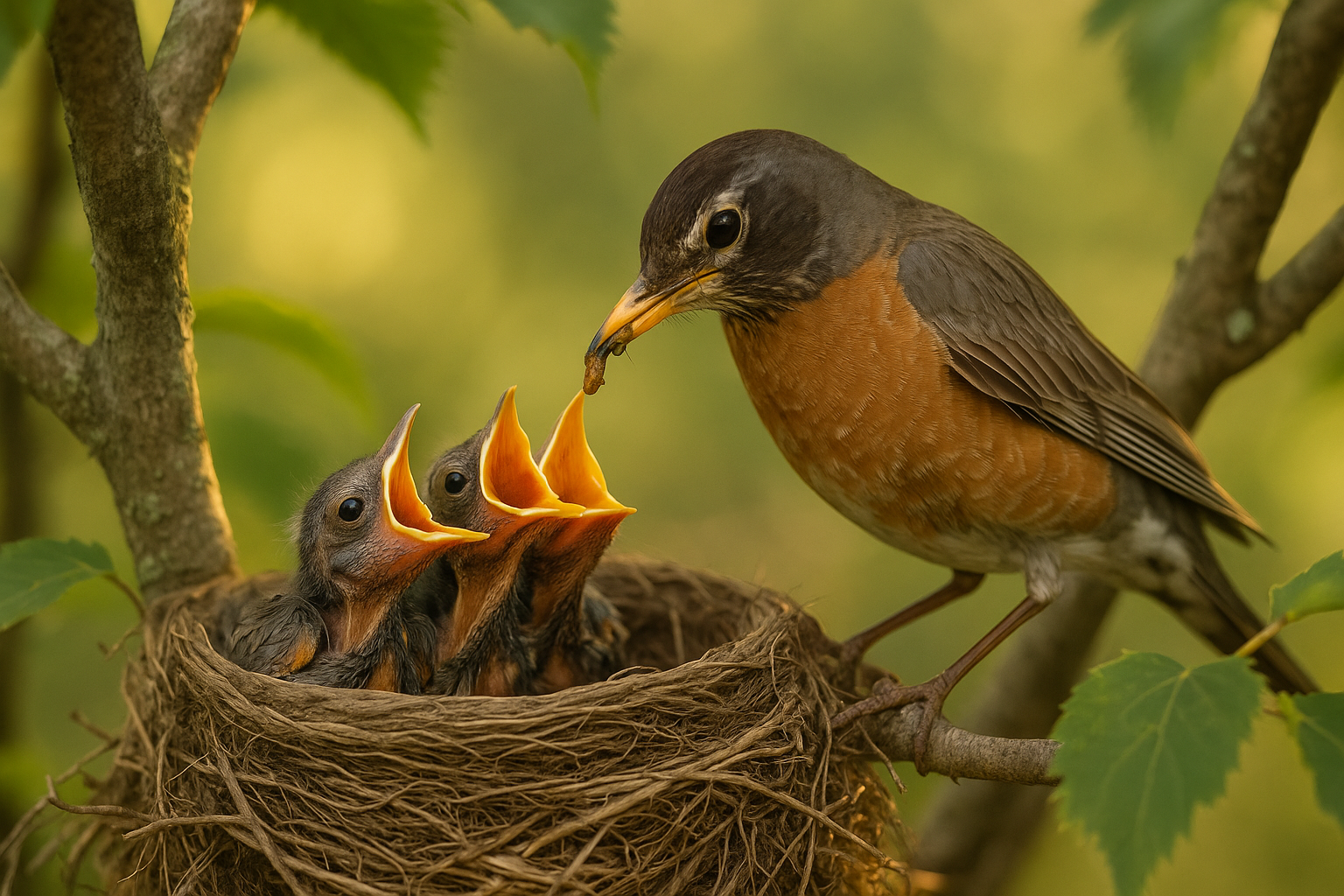 What Do Baby Birds Eat?