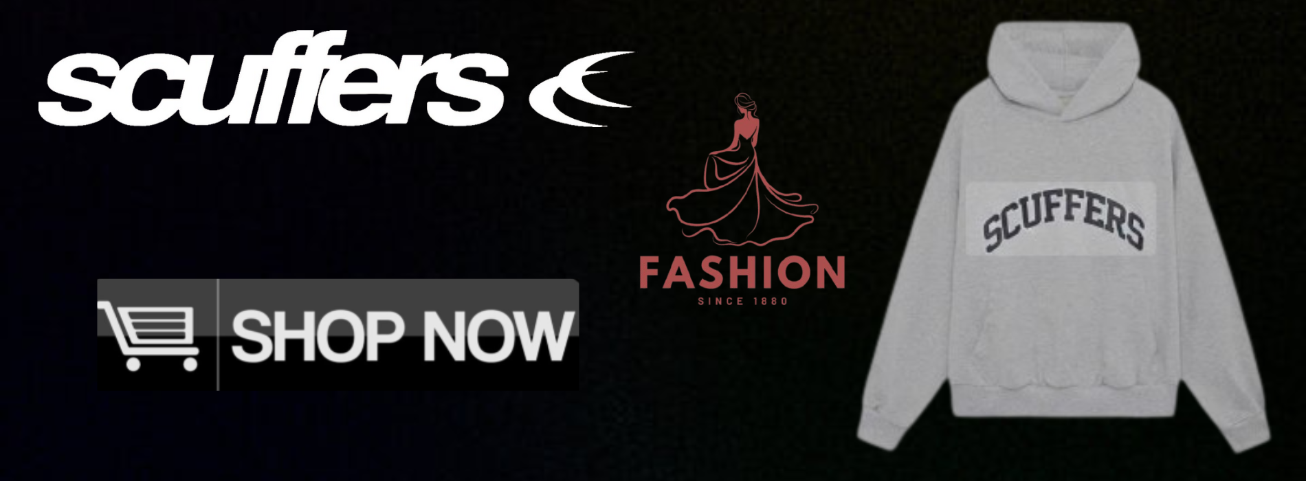 Saint Vanity Hoodie with Scuffers: From the Streets, For the Streets