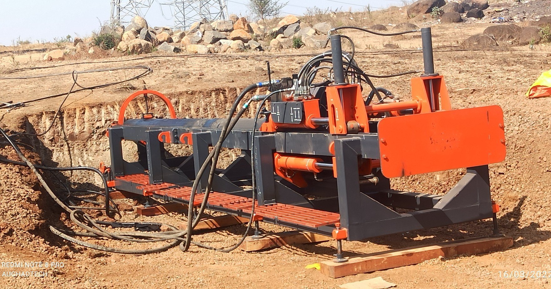 horizontal auger boring machine