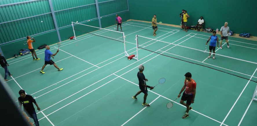 indoor badminton academy in gurgaon