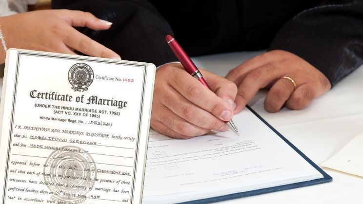 marriage certificate online bangalore