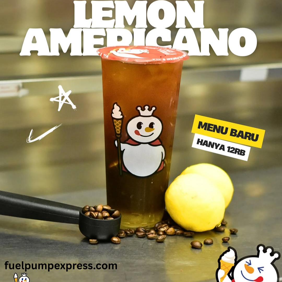 Kesegaran Lemon Americano Mixue Tomohon Paduan Asam Segar & Pahit Nikmat