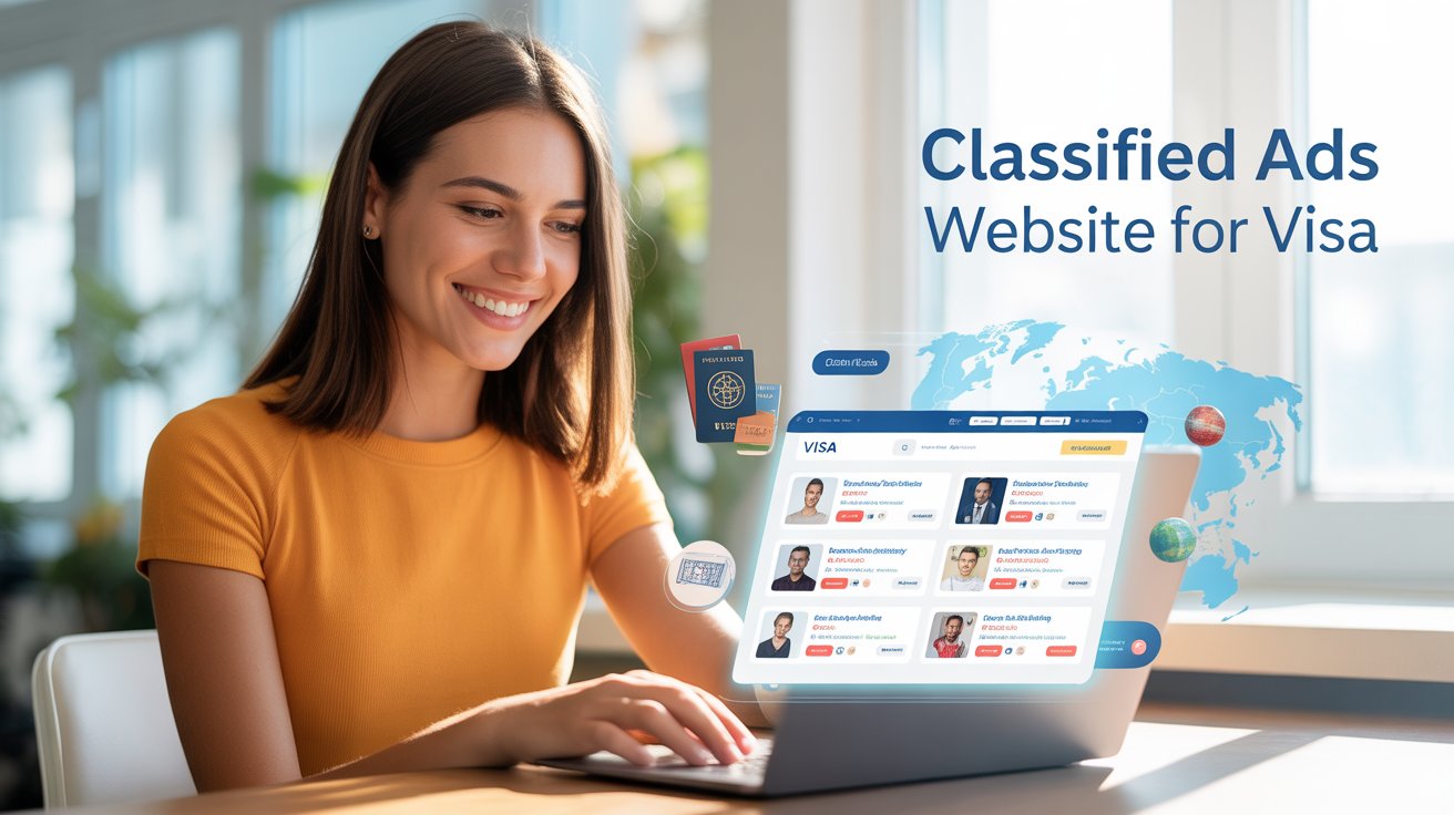 Classified ads website for visa