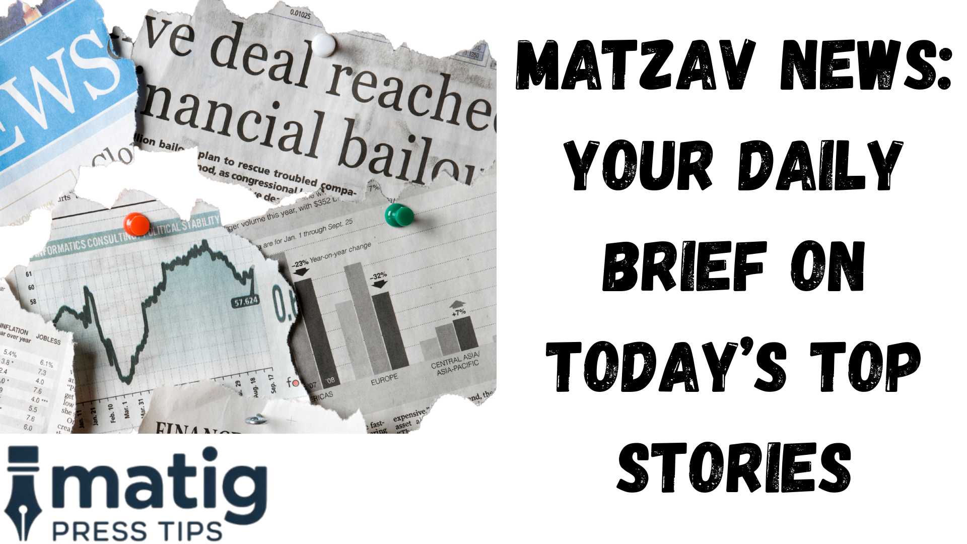 Matzav news Your Daily Brief on Today’s Top Stories