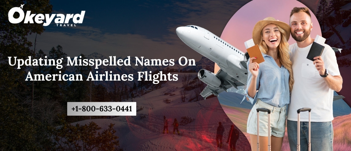 Change misspelled name on American Airlines